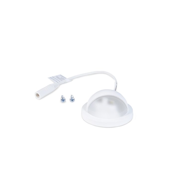 Dome Side Light (ACT) w/ 2-Way Splitter - Glossy White