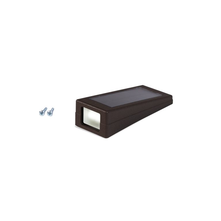 Ornamental Solar Wedge - Textured Matte Bronze